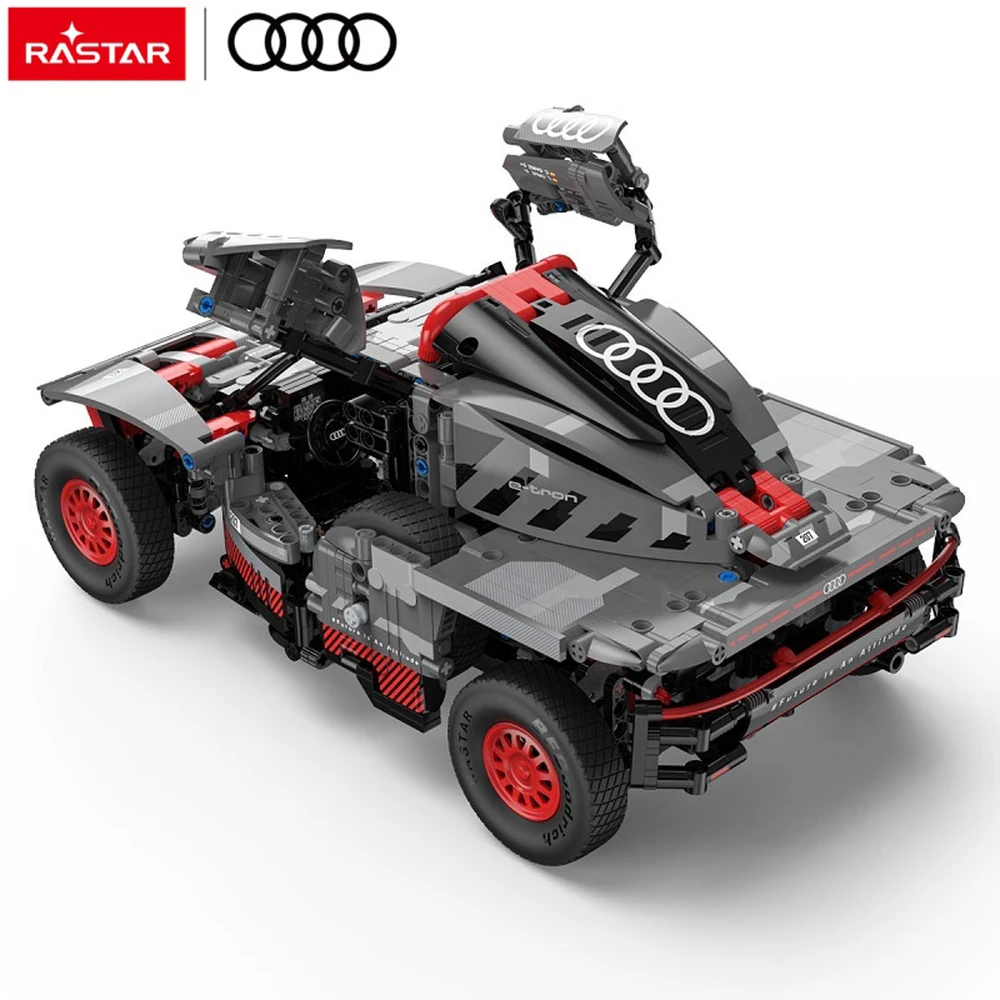 Rastar Techniniai konstruktoriaus blokai Audi RS Q e-tron 1:14 pilki