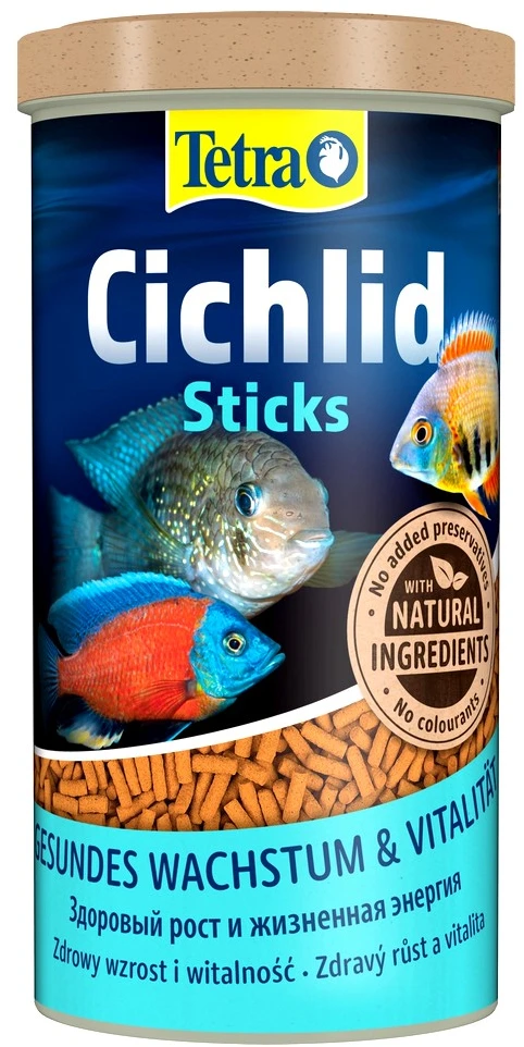 TETRA Cichlid Sticks maistas akvariumo žuvims