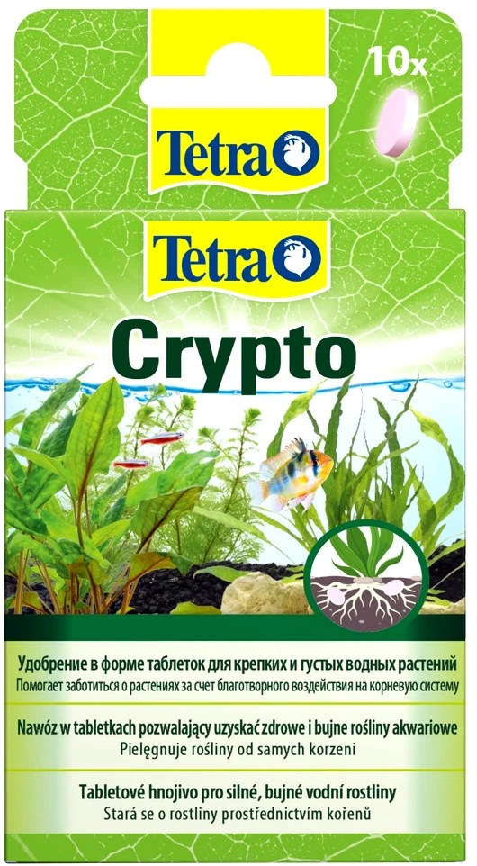 TetraPlant Crypto 10tbl. trąšos augalams tabletėmis