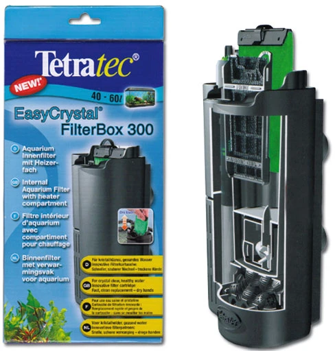 Tetra EasyCrystal 300 filtras su šildytuvu