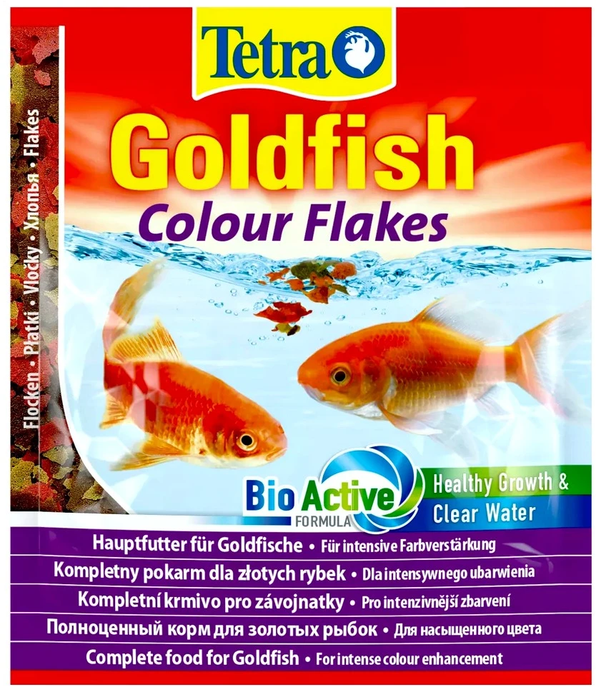 Tetra Goldfish Colour 12g pašaras auksinėms žuvytėms spalvai ryškinti