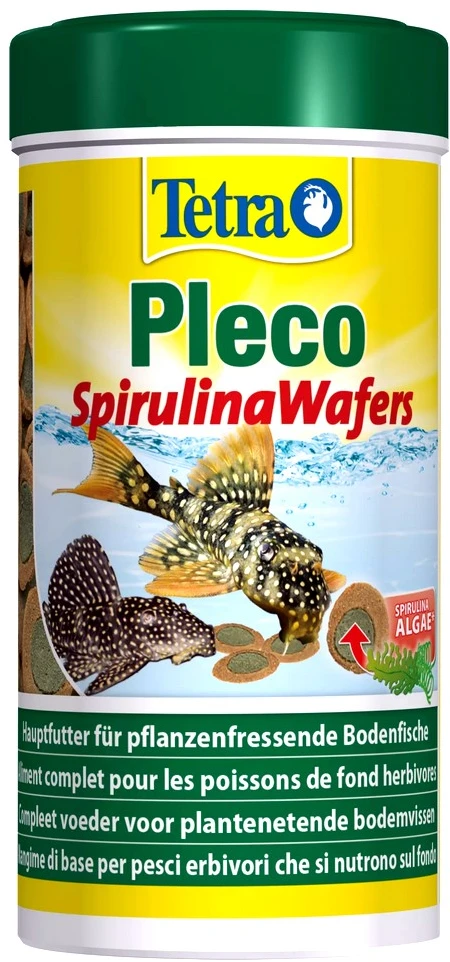 TETRA Pleco spirulinos vafliai žuvims