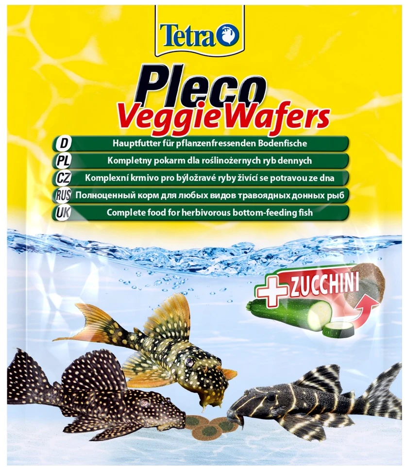TETRA Pleco Veggie Wafers maistas žuvims
