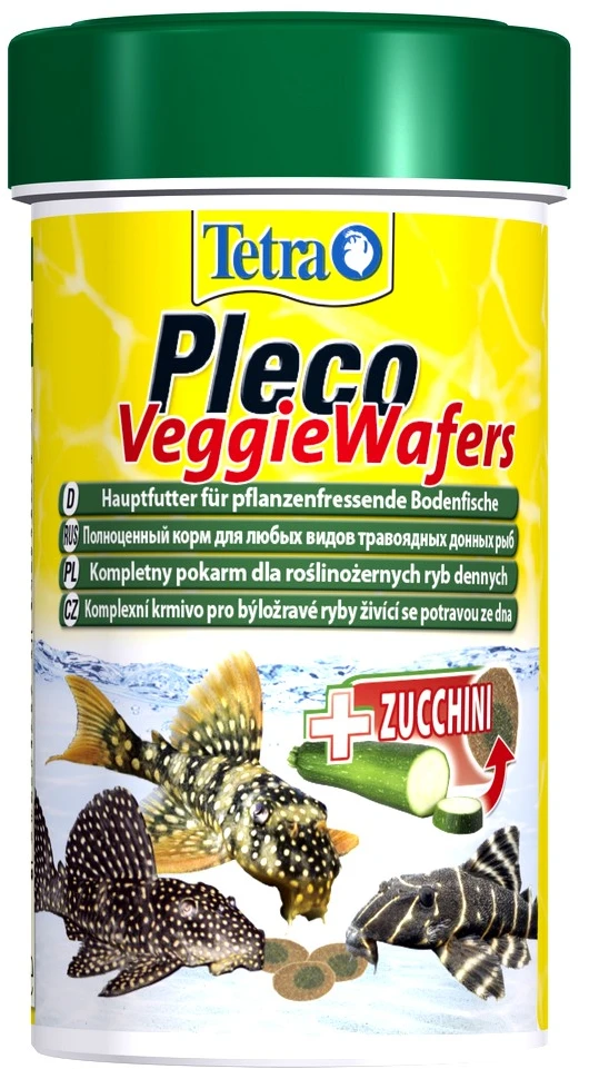 TetraPleco Wafers 100ml pašaras žolėdėms žuvims
