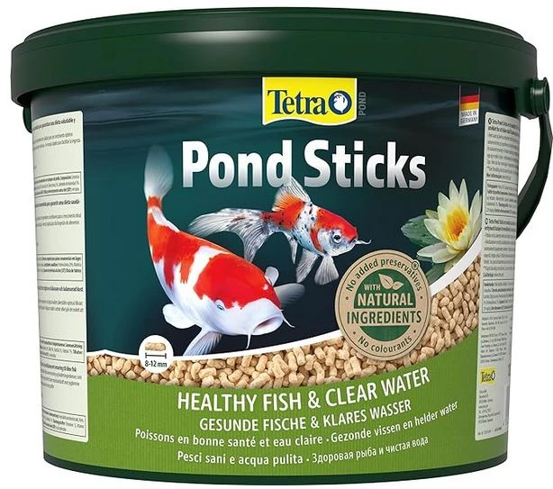 Tetra visav. tvenkiniuose gyv. žuvų paš. Tetra Pond Sticks 10L