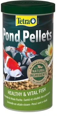 TetraPond Pellets medium 1L pašaras tvenkinio žuvims nuo 20cm