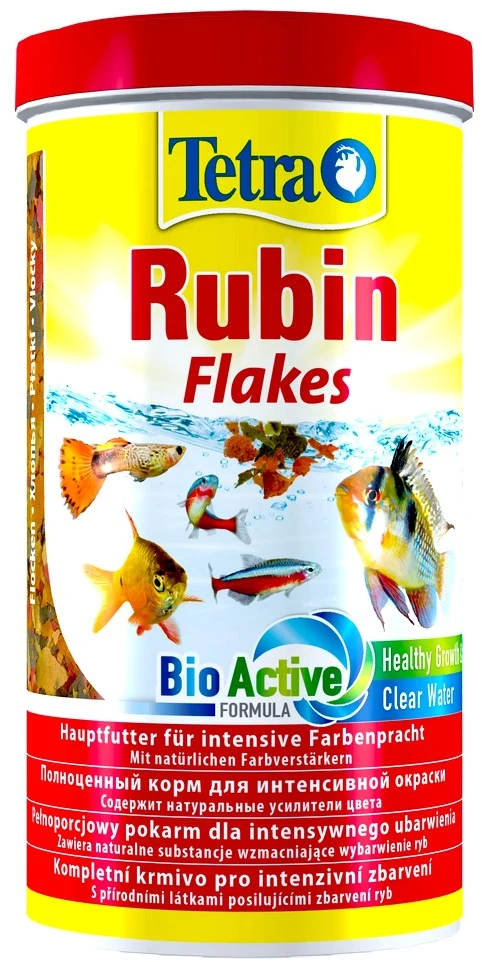 Tetra visavertis pašaras žuvytėms TetraRubin Flakes, 1000ml