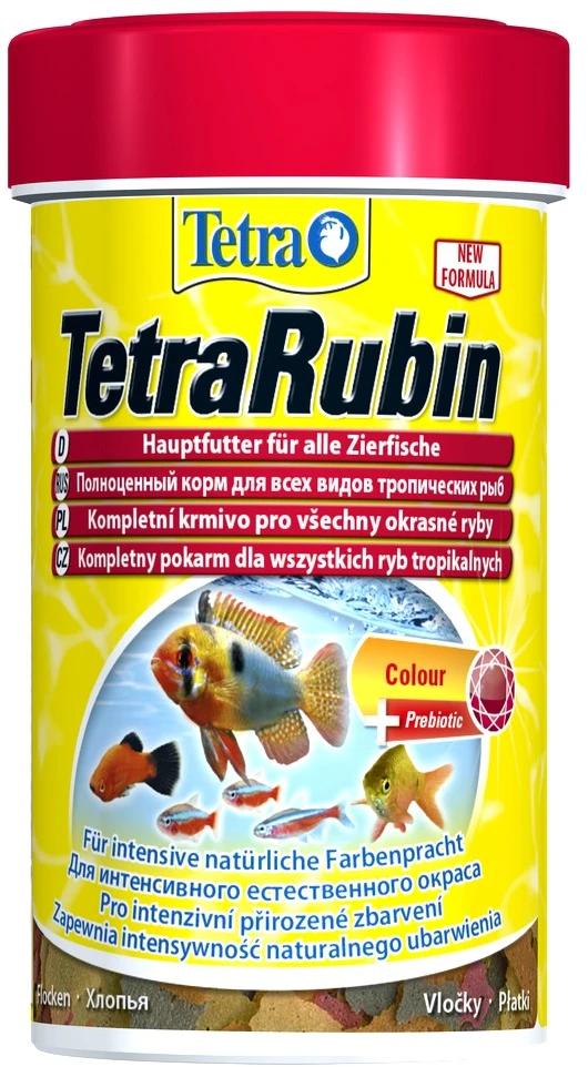 TetraRubin 100ml pašaras žuvims ryškinantis spalvą
