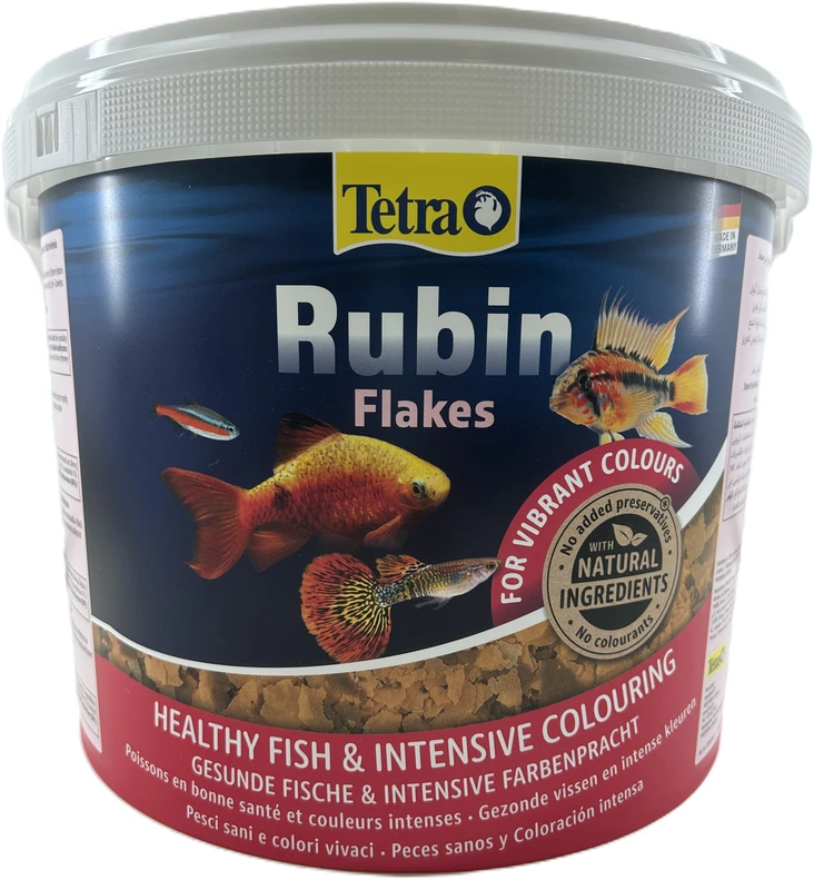 TetraRubin 10l pašaras dekor. žuvims ryškin