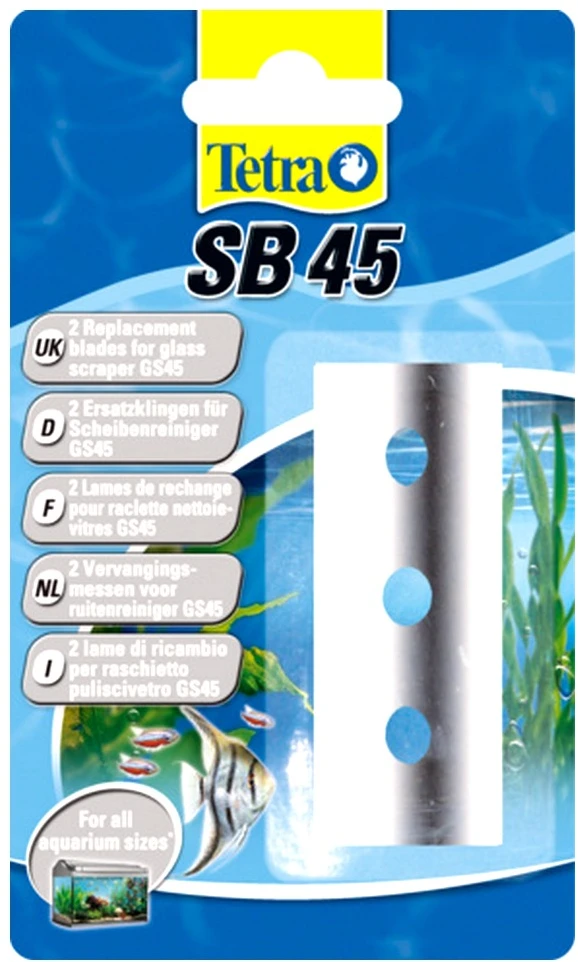 TETRA SB 45 keičiamieji peiliukai akvariumui