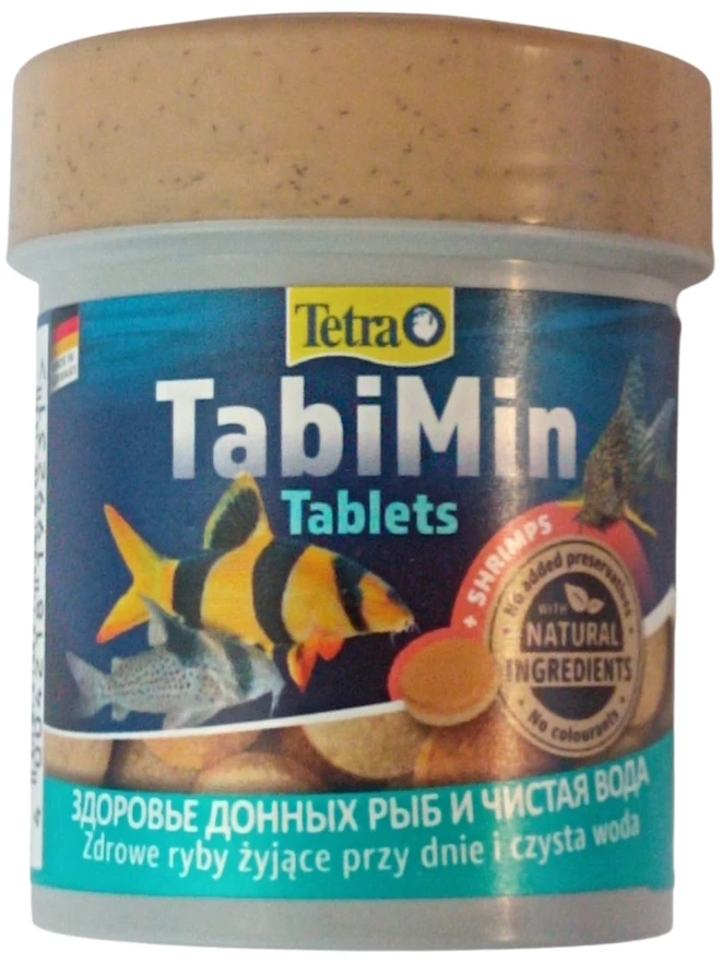 TetraTabiMin 120tbl.pašaras visoms dugninėms žuvims