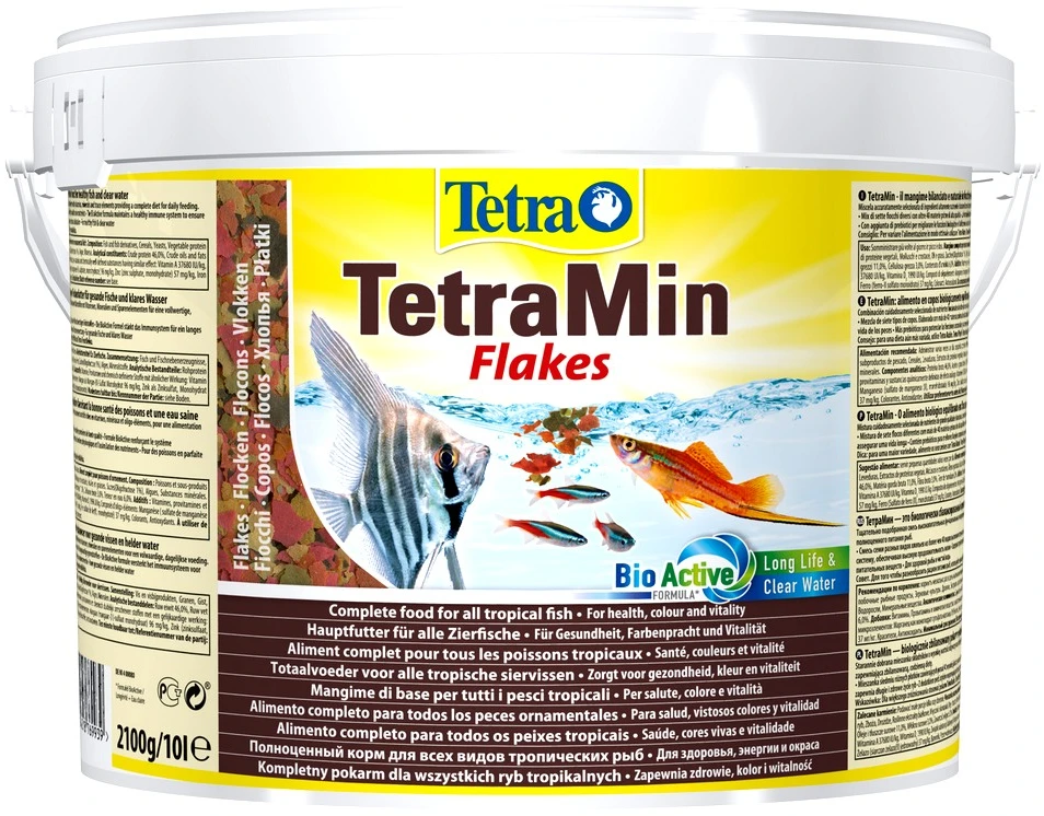 TetraMin Flakes 10l pašaras dekoratyvinėms žuvims