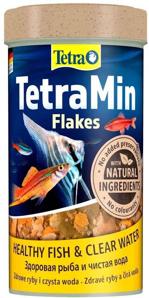 TetraMin Flakes pašaras dekoratyvinėms žuvims, 250 ml