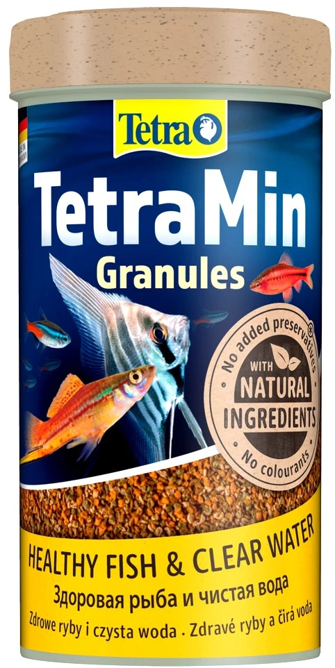 TETRA TetraMin Granules 250 ml, dekoratyvinių žuvų pašaras