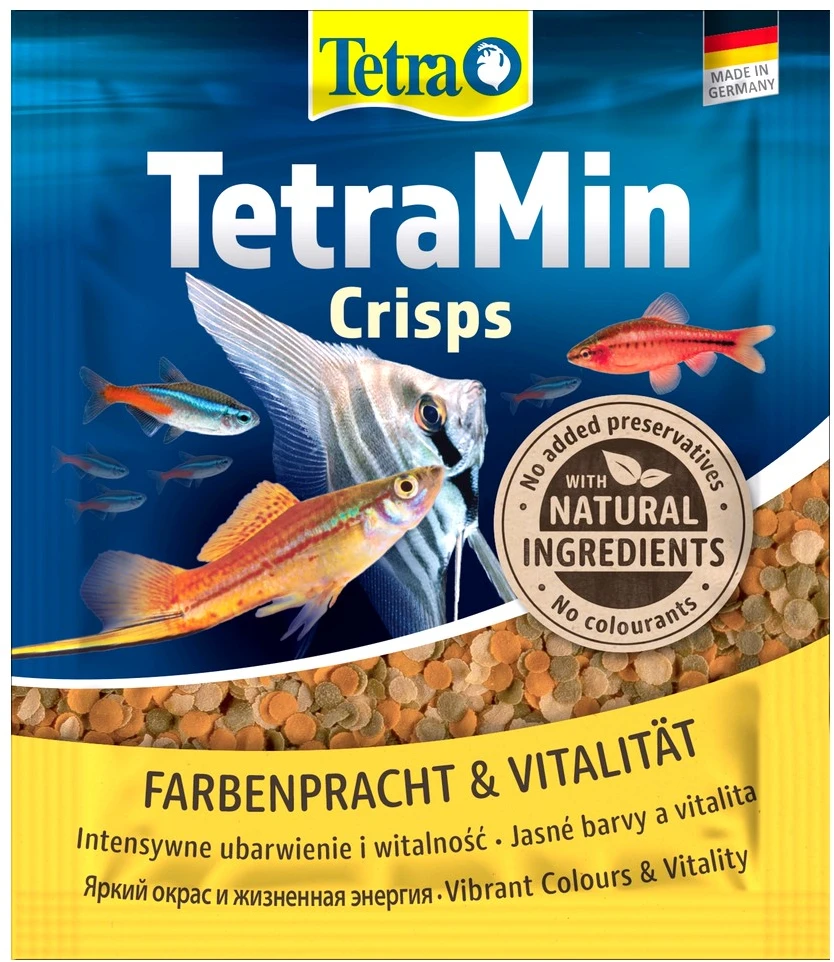 TetraMin Crisps 12g pagrindinis pašaras visoms dek. žuvi