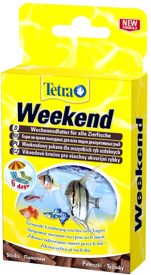 TetraWeekend pašaras atostogoms dek.žuvims 20vnt 9dienom