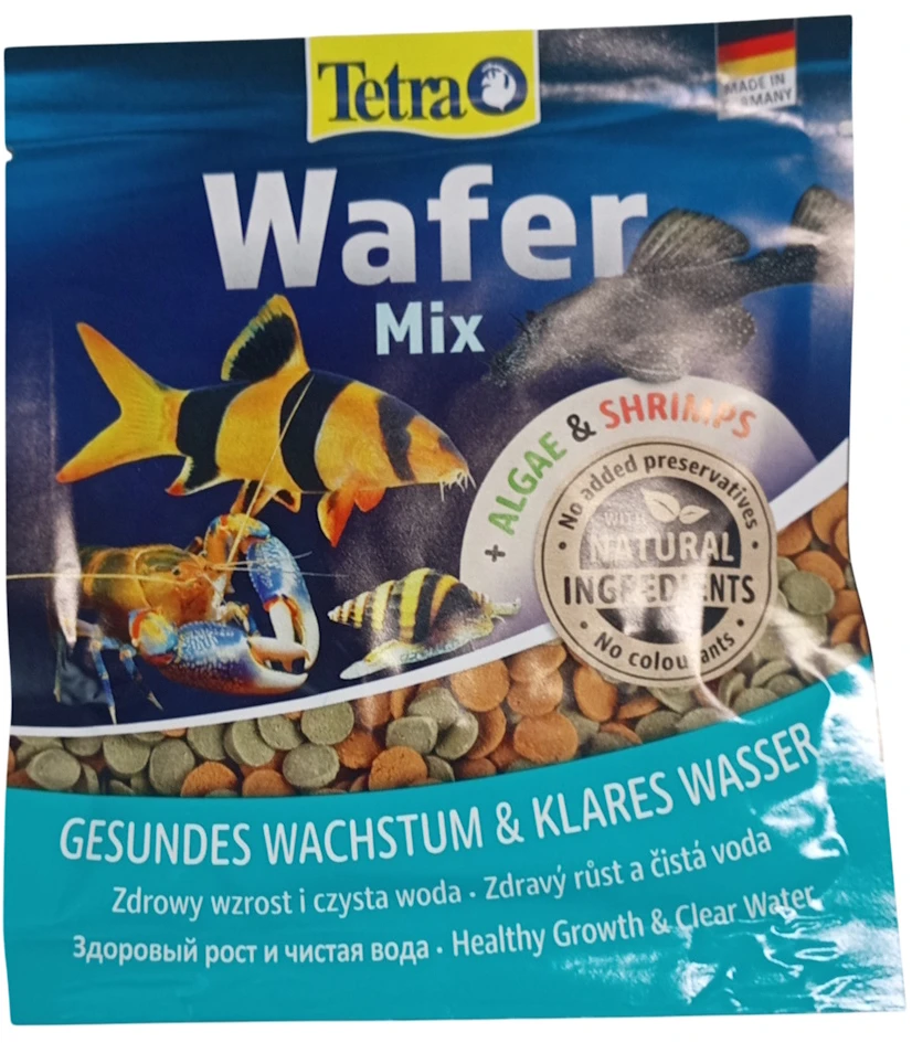TetraWafer Mix 15g pašaras dugninėms žuvims ir vėžiagyviams