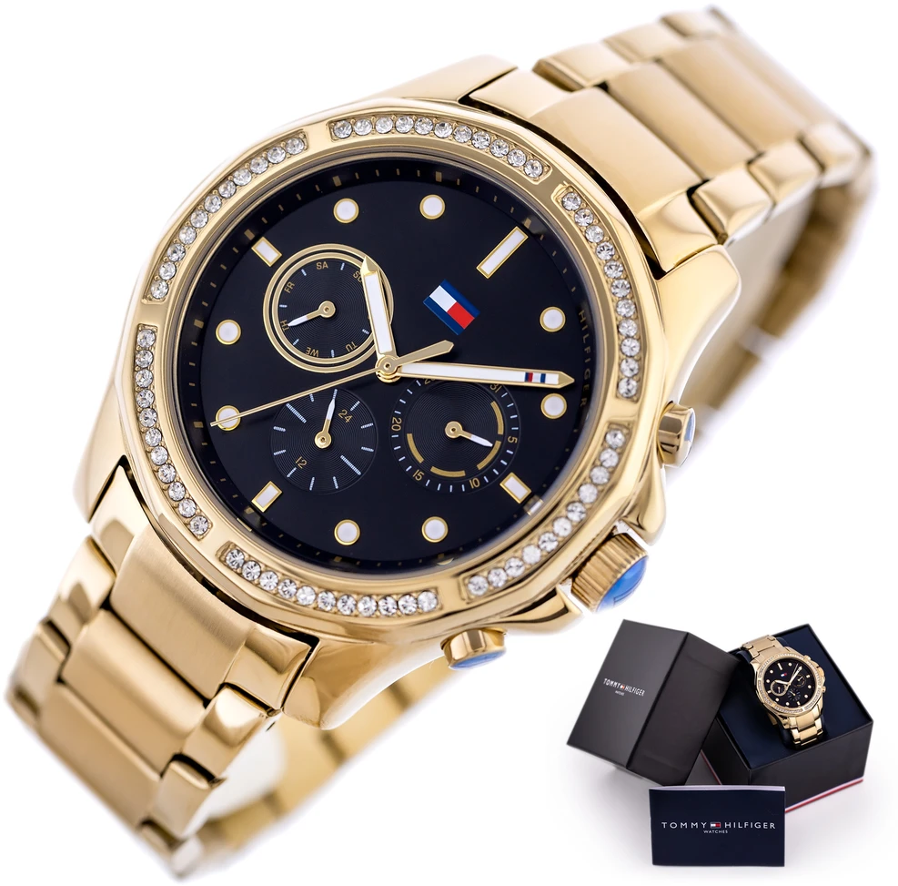 TOMMY HILFIGER Brooklyn moteriškas laikrodis 1782570 (zf601a)