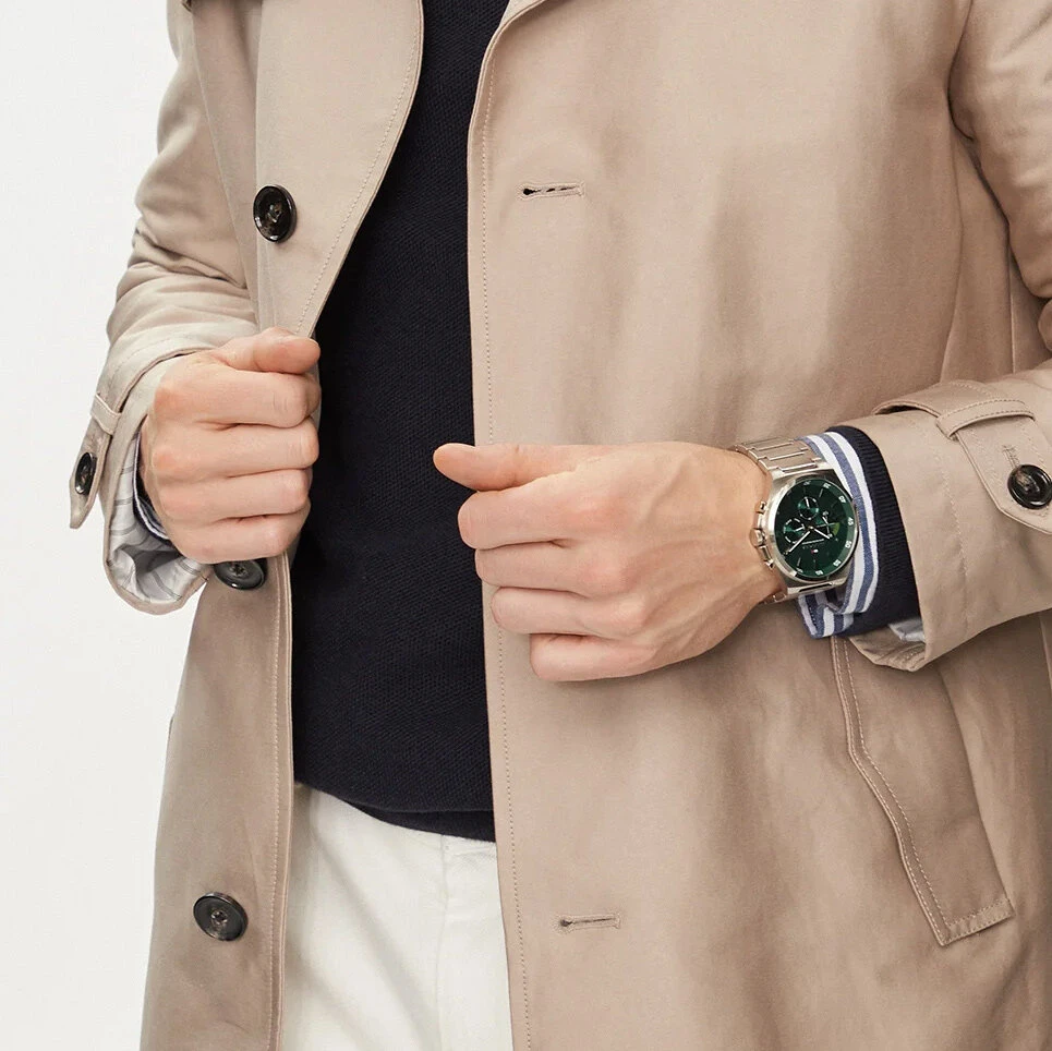 TOMMY HILFIGER DEXTER VYRIŠKAS LAIKRODIS 1792088 (zf104a) + DĖŽĖ