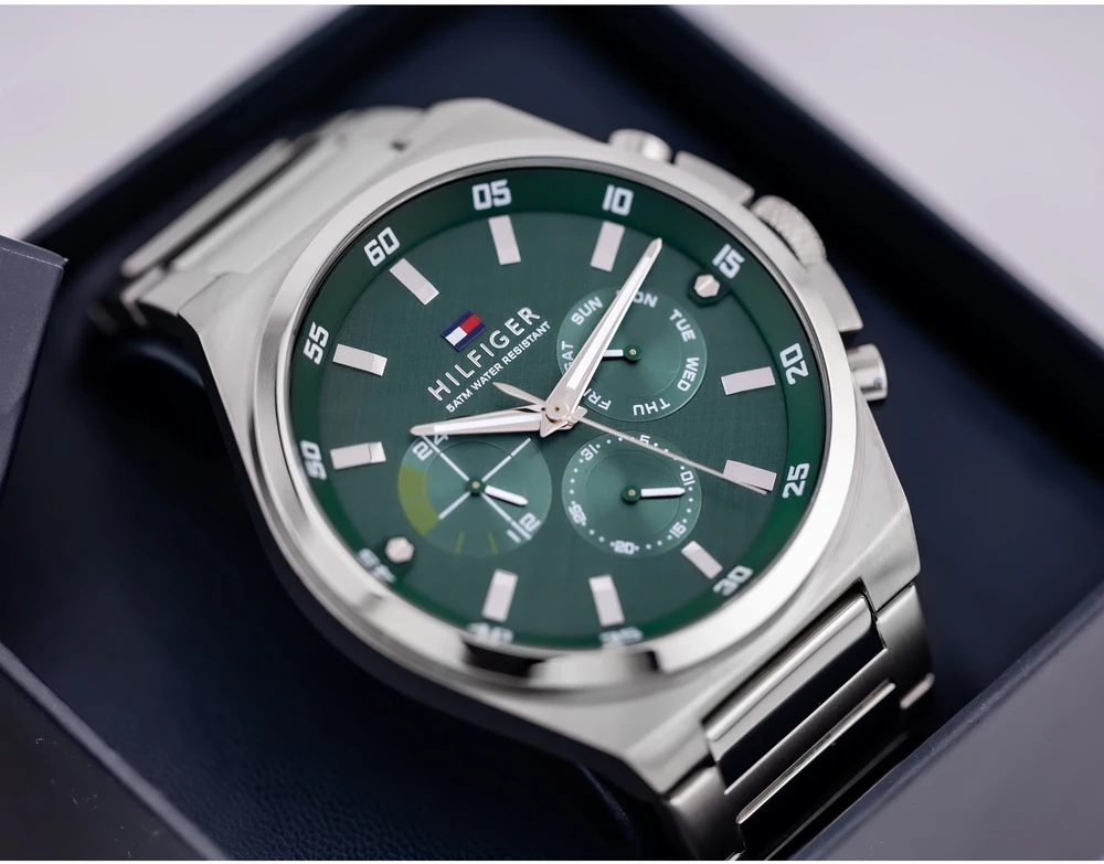 TOMMY HILFIGER DEXTER VYRIŠKAS LAIKRODIS 1792088 (zf104a) + DĖŽĖ