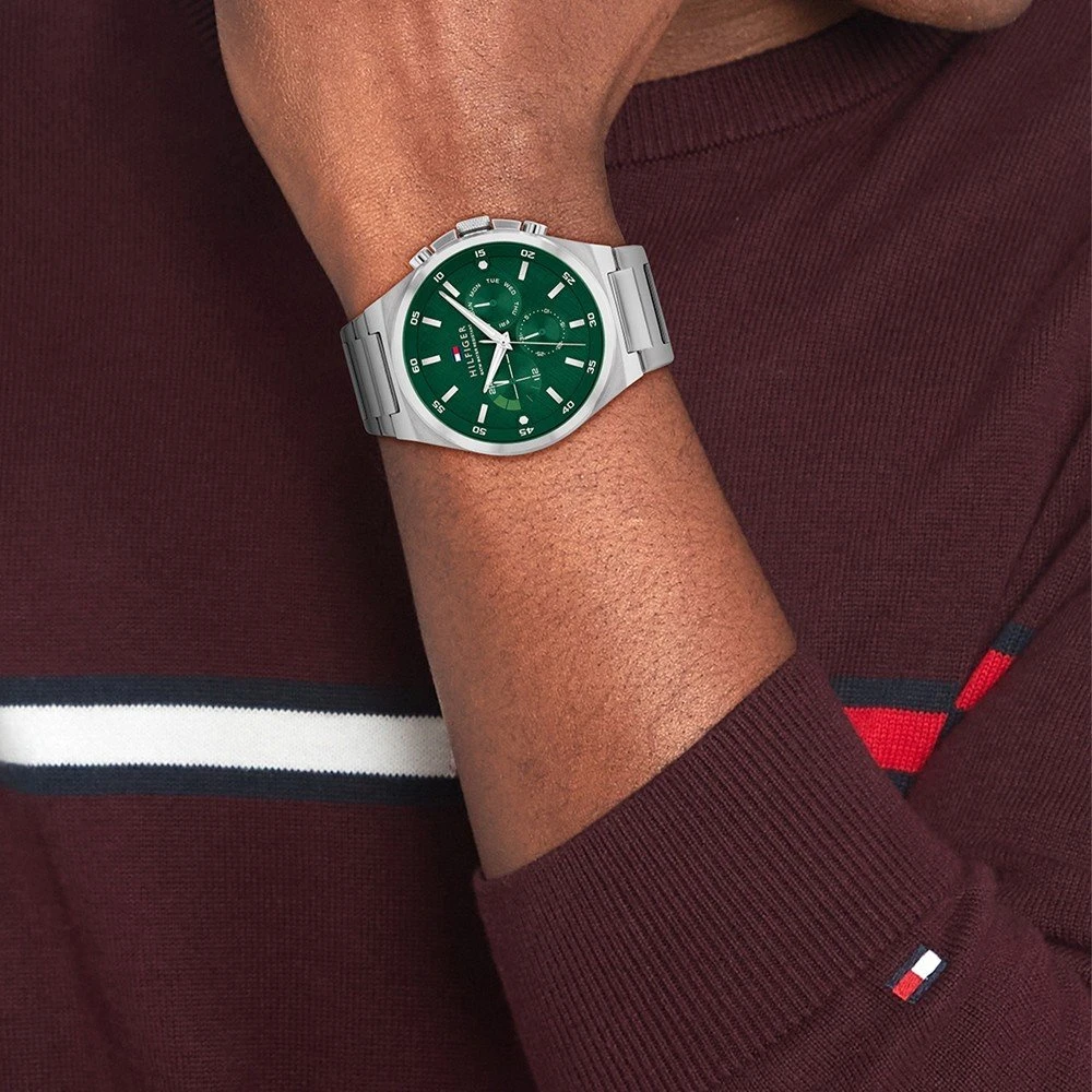 TOMMY HILFIGER DEXTER VYRIŠKAS LAIKRODIS 1792088 (zf104a) + DĖŽĖ
