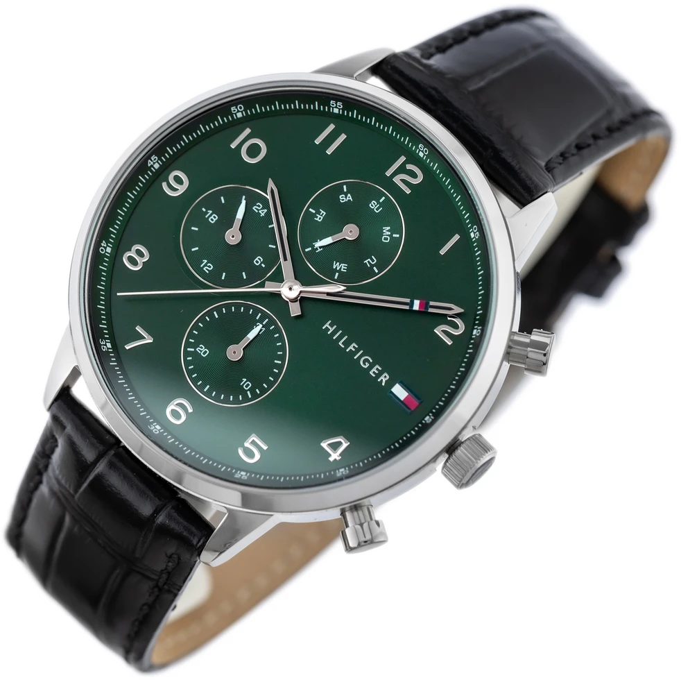 TOMMY HILFIGER LEONARD VYRIŠKAS LAIKRODIS 1791985 (zf089c) + DĖŽUTĖ