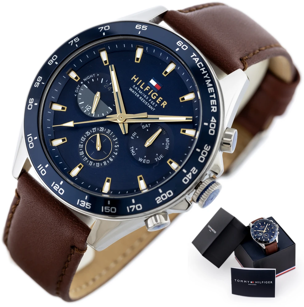 Laikrodis TOMMY HILFIGER OWEN MEN'S WATCH 1791965 + box