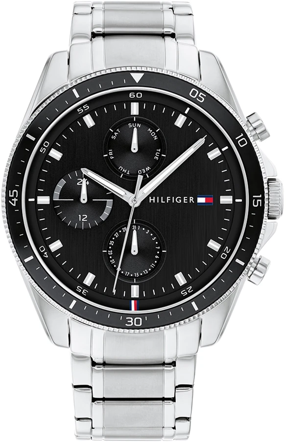 TOMMY HILFIGER VYRIŠKAS LAIKRODIS 1791835 PARKER (zf052a) + DĖŽUTĖ