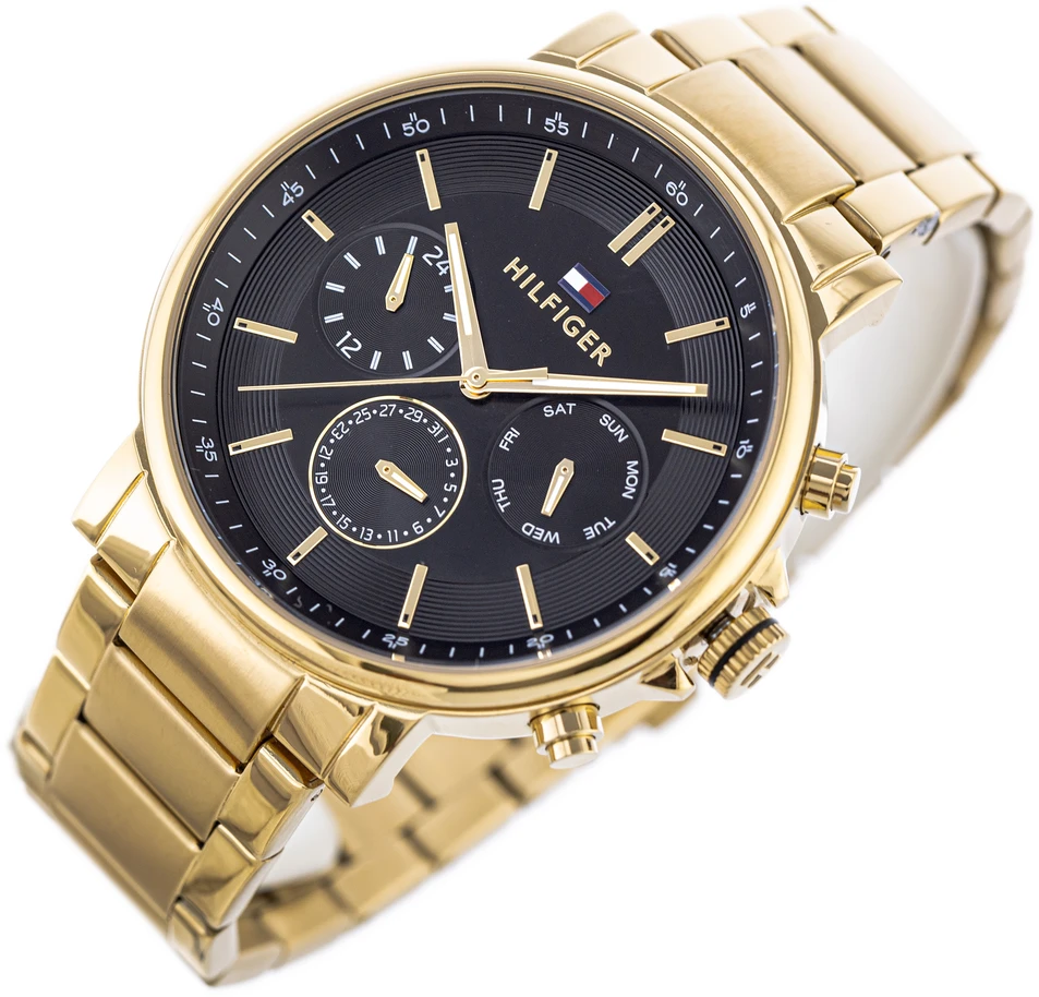 Laikrodis TOMMY HILFIGER TYSON MEN'S WATCH 1710589 (zf100b) + BOX