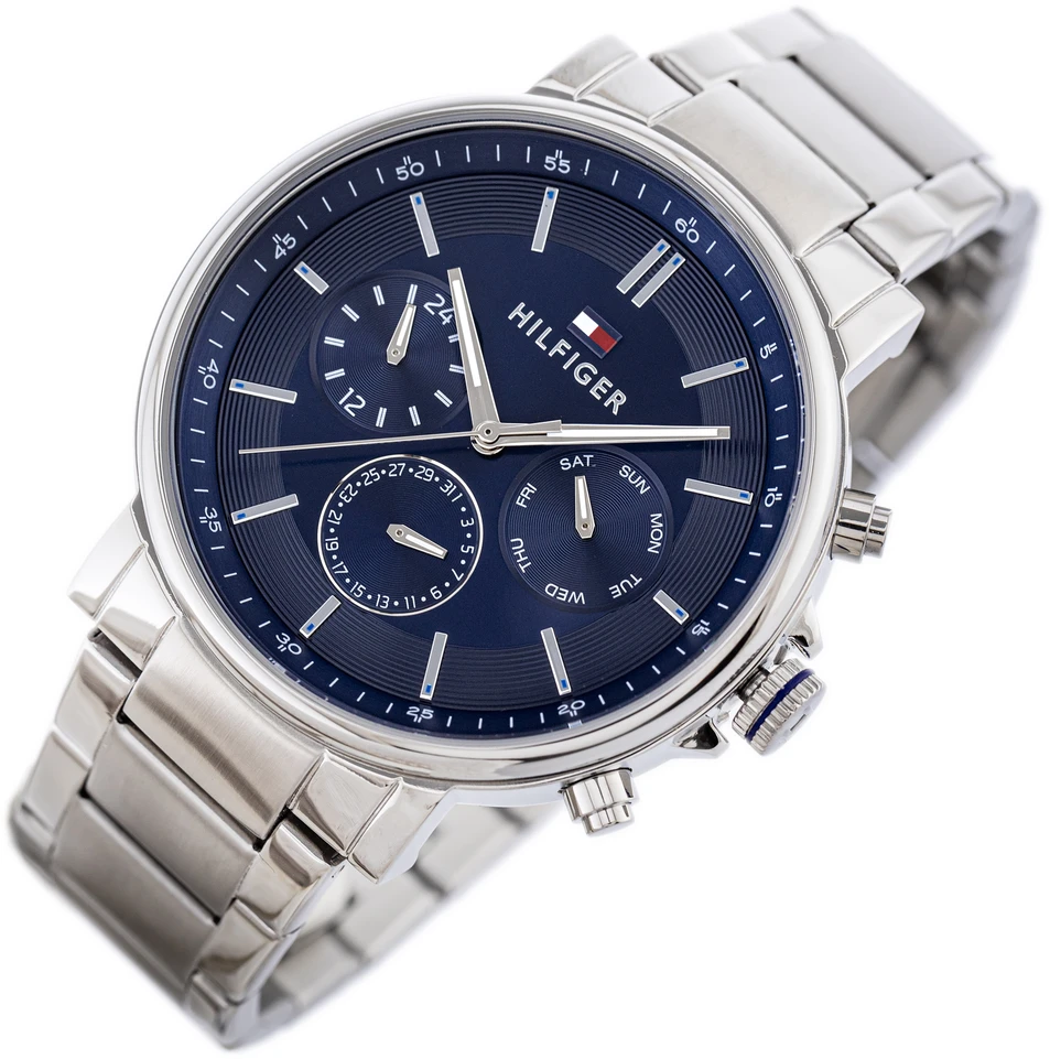 TOMMY HILFIGER TYSON VYRIŠKAS LAIKRODIS 1710588 (zf100a) + DĖŽĖ