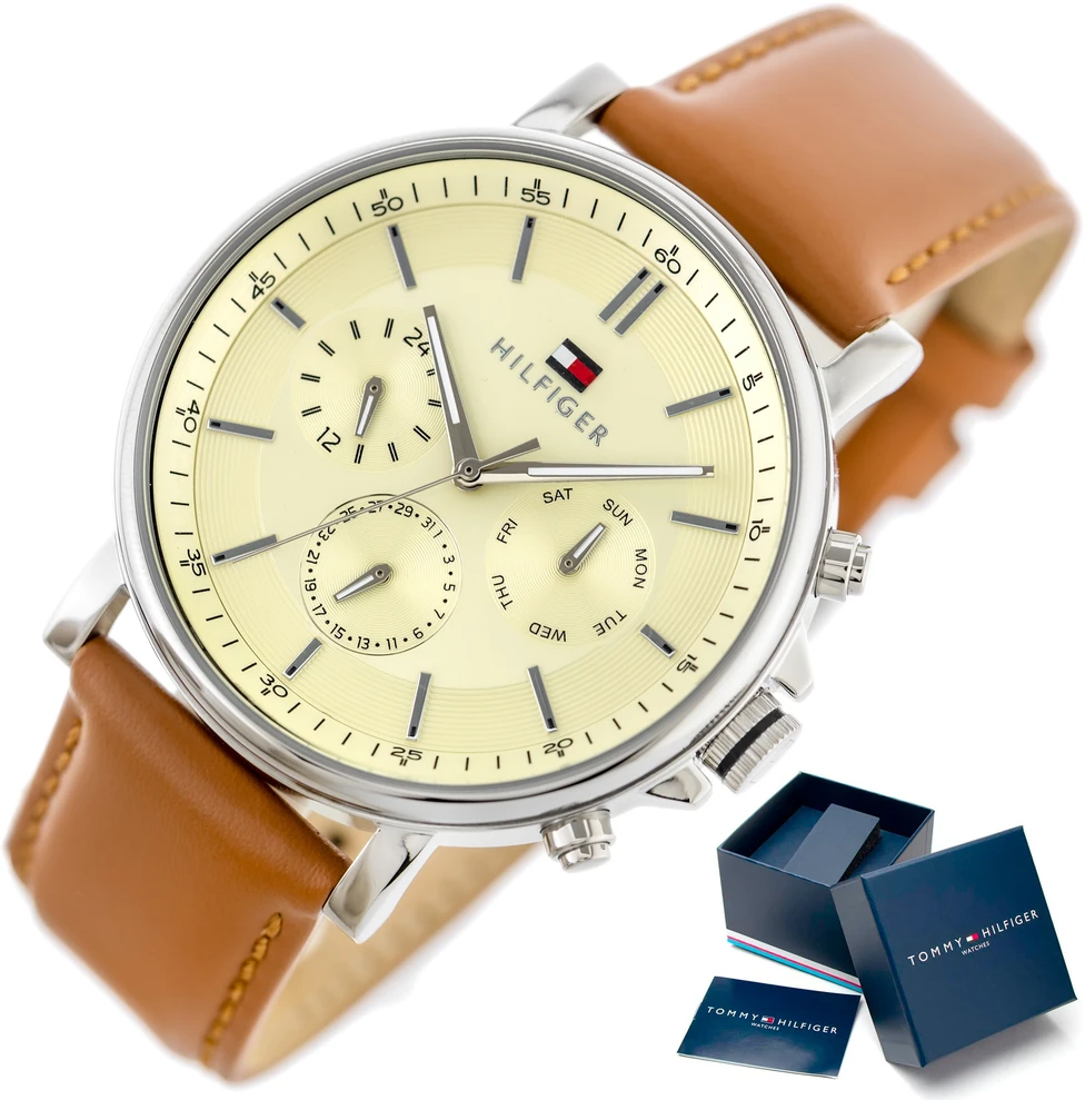 Laikrodis TOMMY HILFIGER TYSON MEN'S WATCH 1792143 (zf100e) + BOX