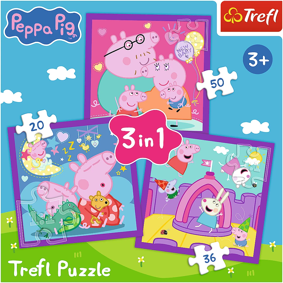 Trefl Dėlionė 106 vnt. - Peppa Pig