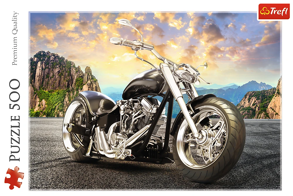 Trefl Dėlionė 500 vnt. - Motociklas