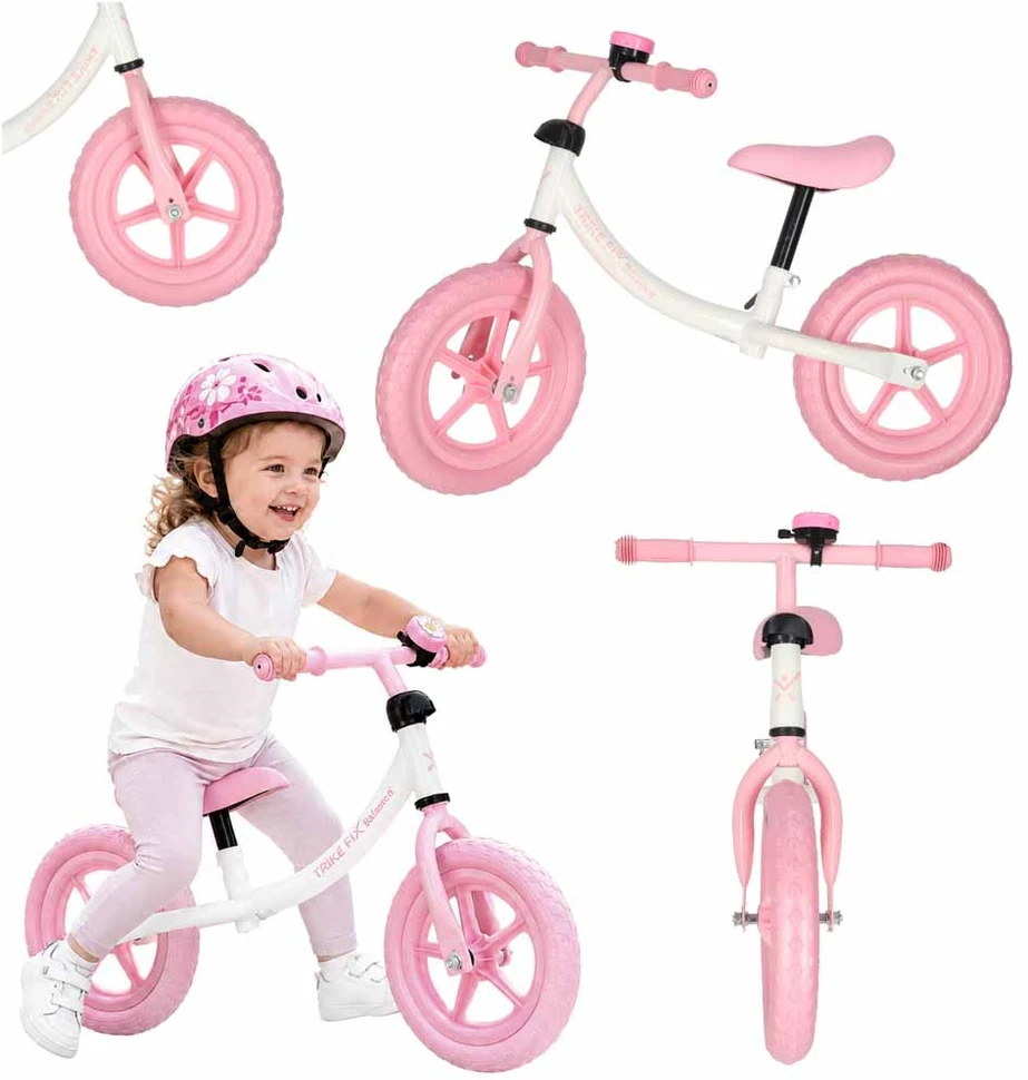 Trike Fix Balansinis dviratukas rožinis