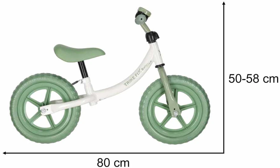 Trike Fix Balansinis dviratukas žalias