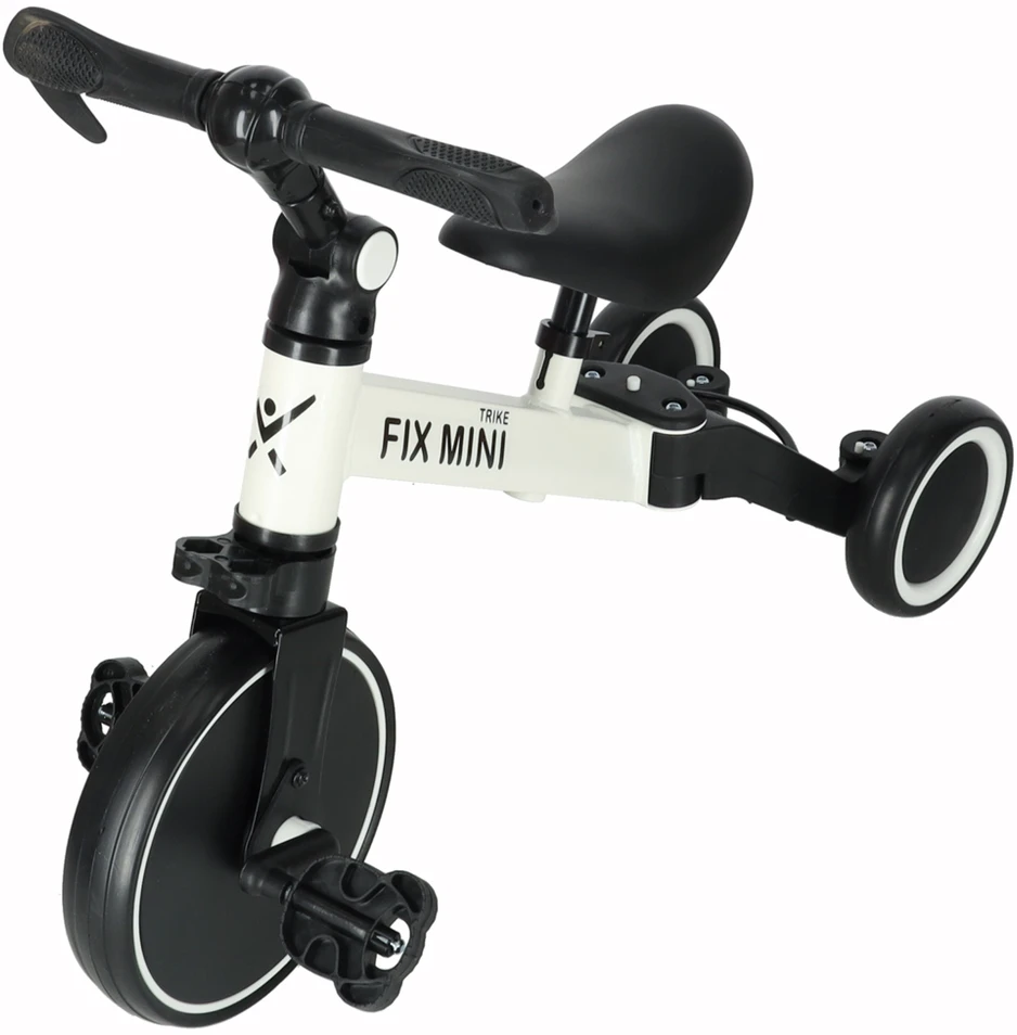 Baby Mix Triratukas Trike Fix Mini 3 in 1 baltas