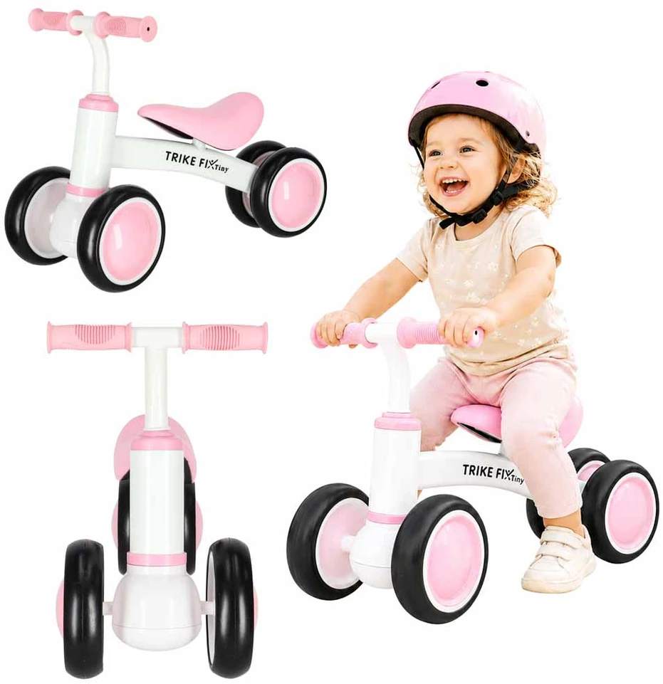 Trike Fix Balansinis triratukas rožinis