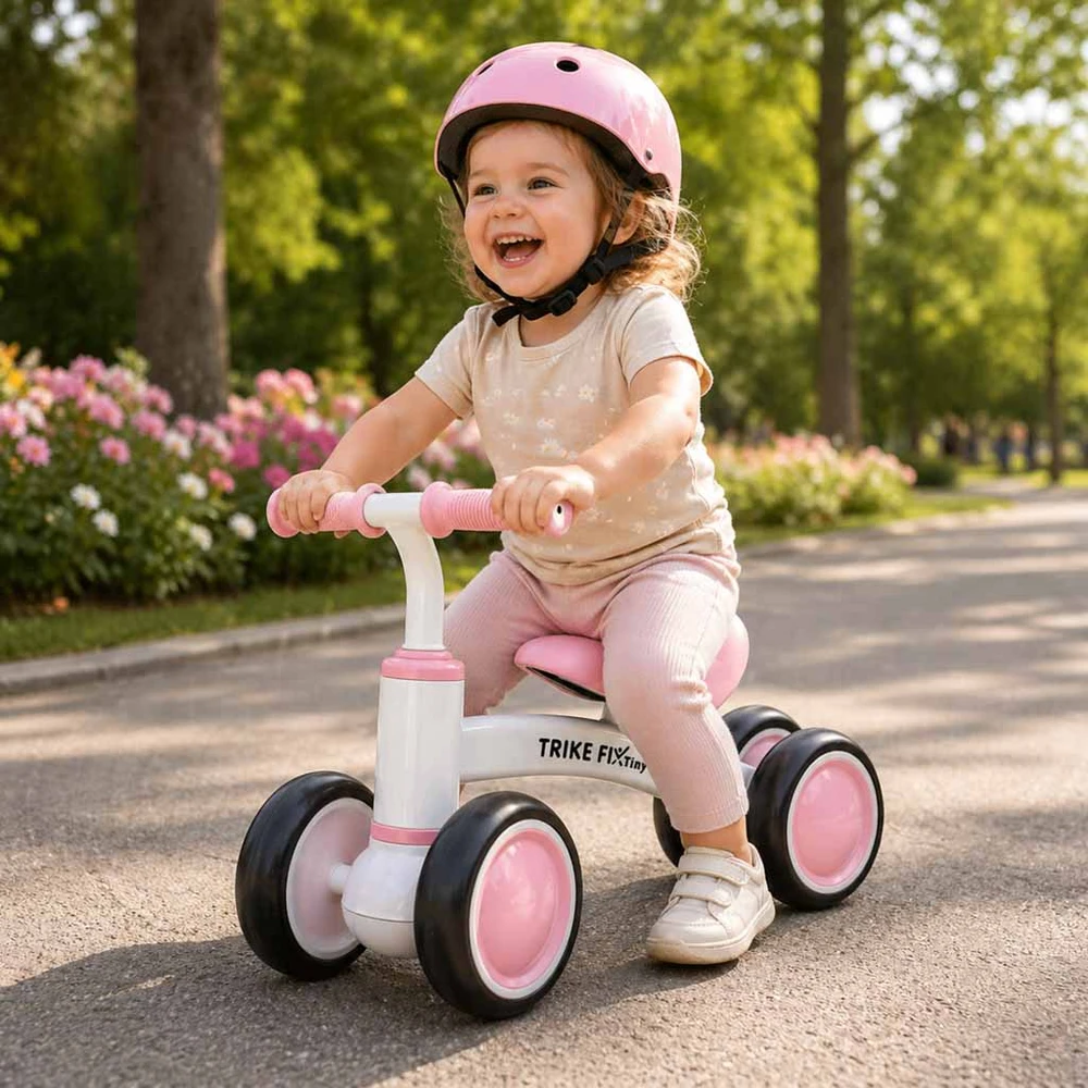 Trike Fix Balansinis triratukas rožinis