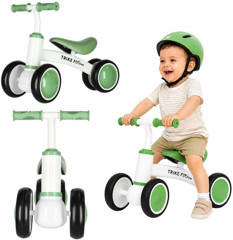 Trike Fix Bėgimo triratukas žalias
