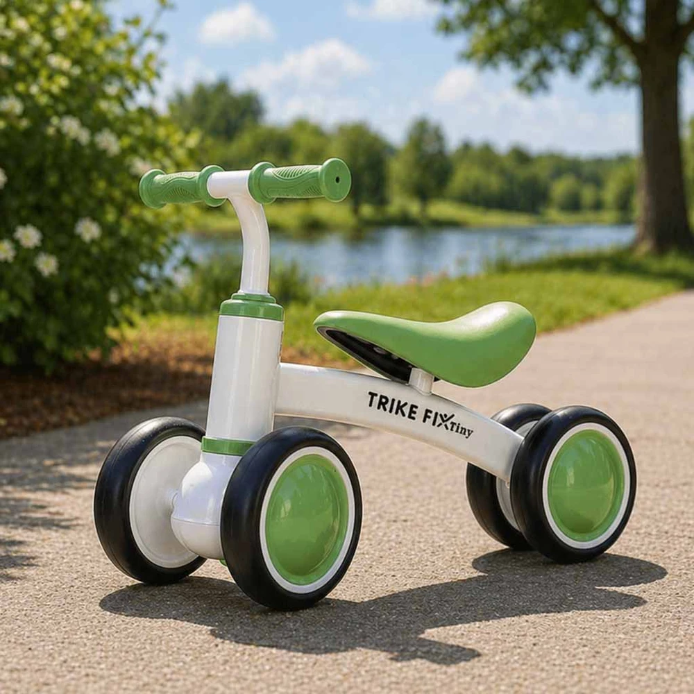 Trike Fix Bėgimo triratukas žalias