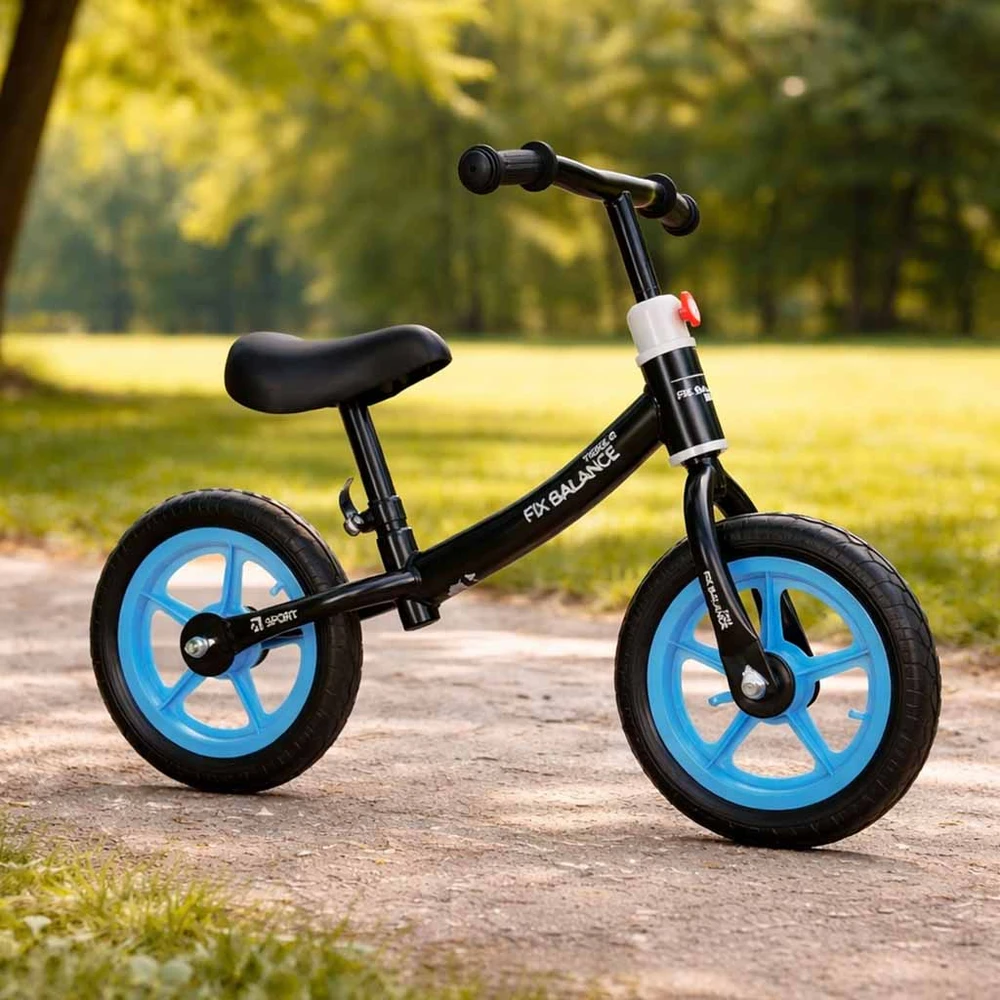 Balansinis dviratukas Trike Fix, Juodos ir mėlynos spalvos