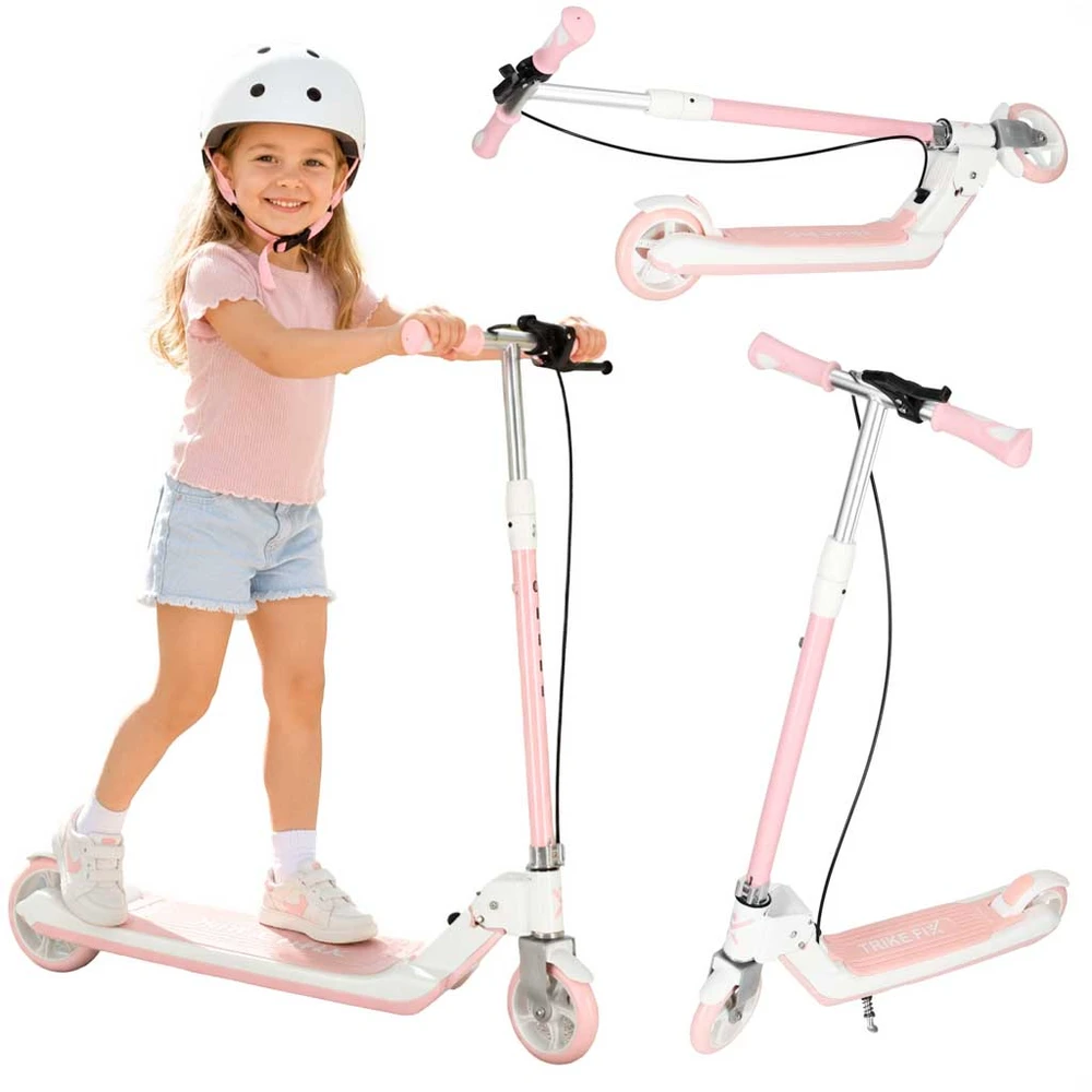 Paspirtukas TRIKE FIX rožinis
