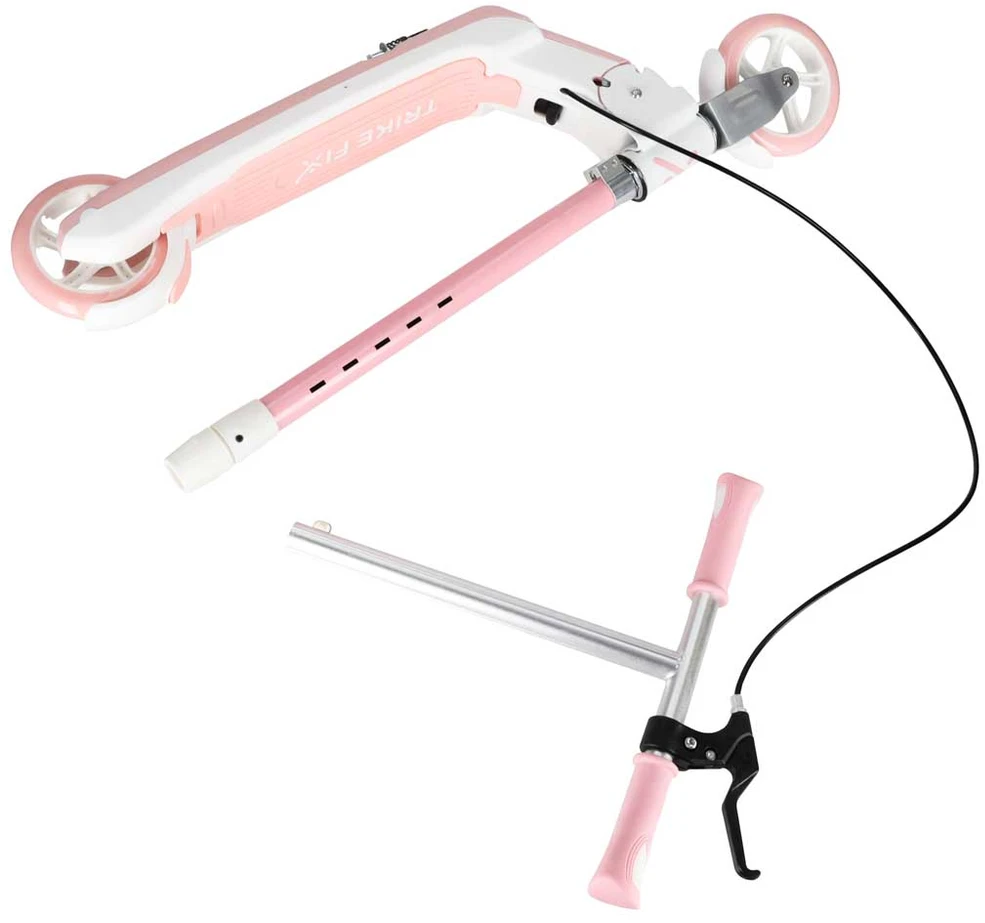 Paspirtukas TRIKE FIX rožinis