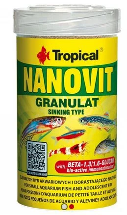 Tropical Nanovit Granulatas 100ml
