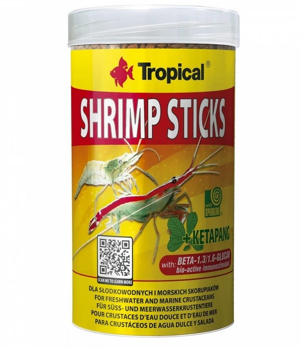 Tropical Tropinių krevečių lazdelės 250 ml
