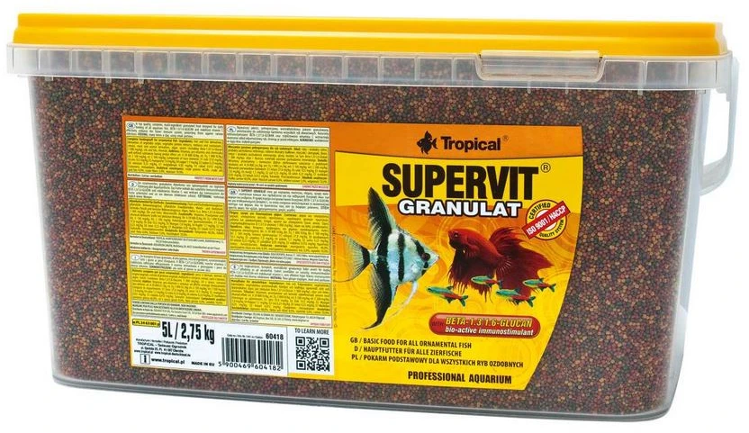 Tropical Supervit granulės 5L/2,75kg