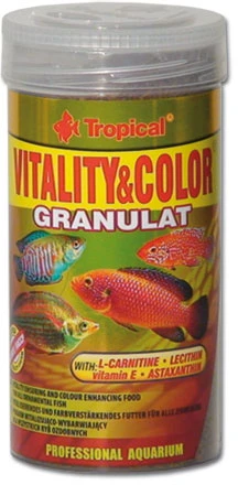 Tropical VITALITY ir COLOR granulės 250 ml