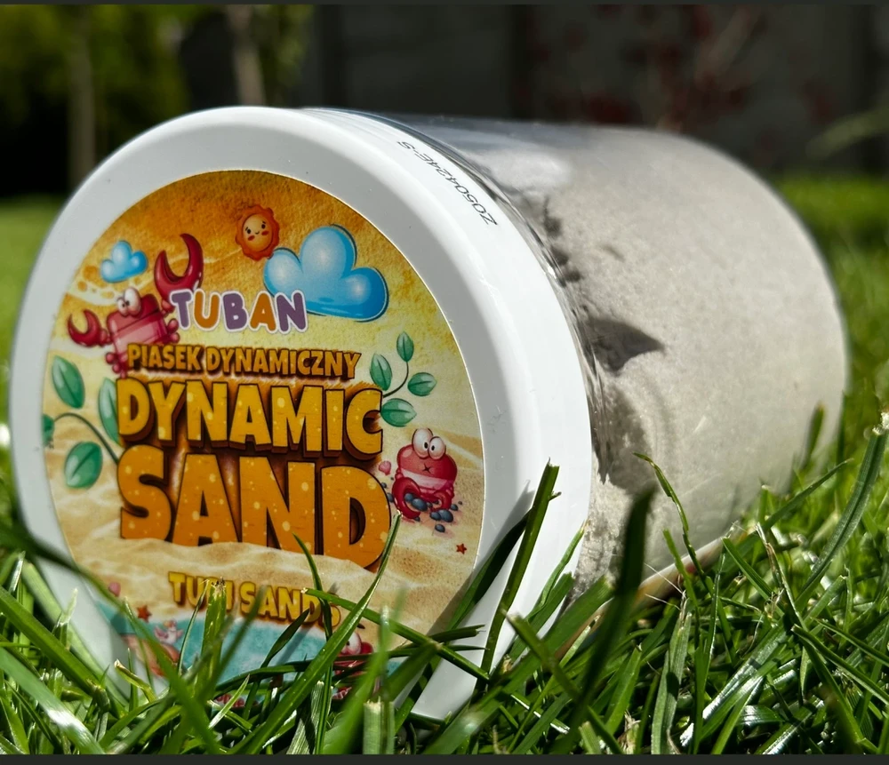 Tuban Dinaminis smėlis - Natūralios spalvos - 1kg ( TU3557 )
