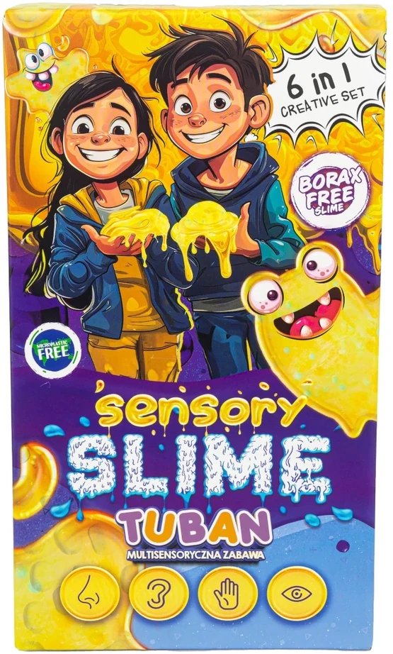 Tuban Pasidaryk pats sensorinio slaimo rinkinys (6 viename)