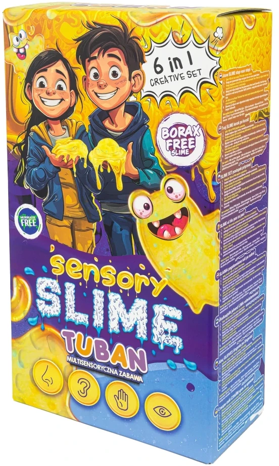 Tuban Pasidaryk pats sensorinio slaimo rinkinys (6 viename)